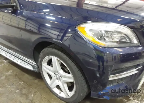 2015 Mercedes-Benz Ml 400 4Matic from USA, damaged, VIN 4JGDA5GBXFA522524